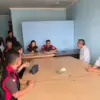 Tim penyidik Kejaksaan Negeri Ciamis saat menggeledah kantor LKM Cidolog, Senin (7/9/2026). (Istimewa)