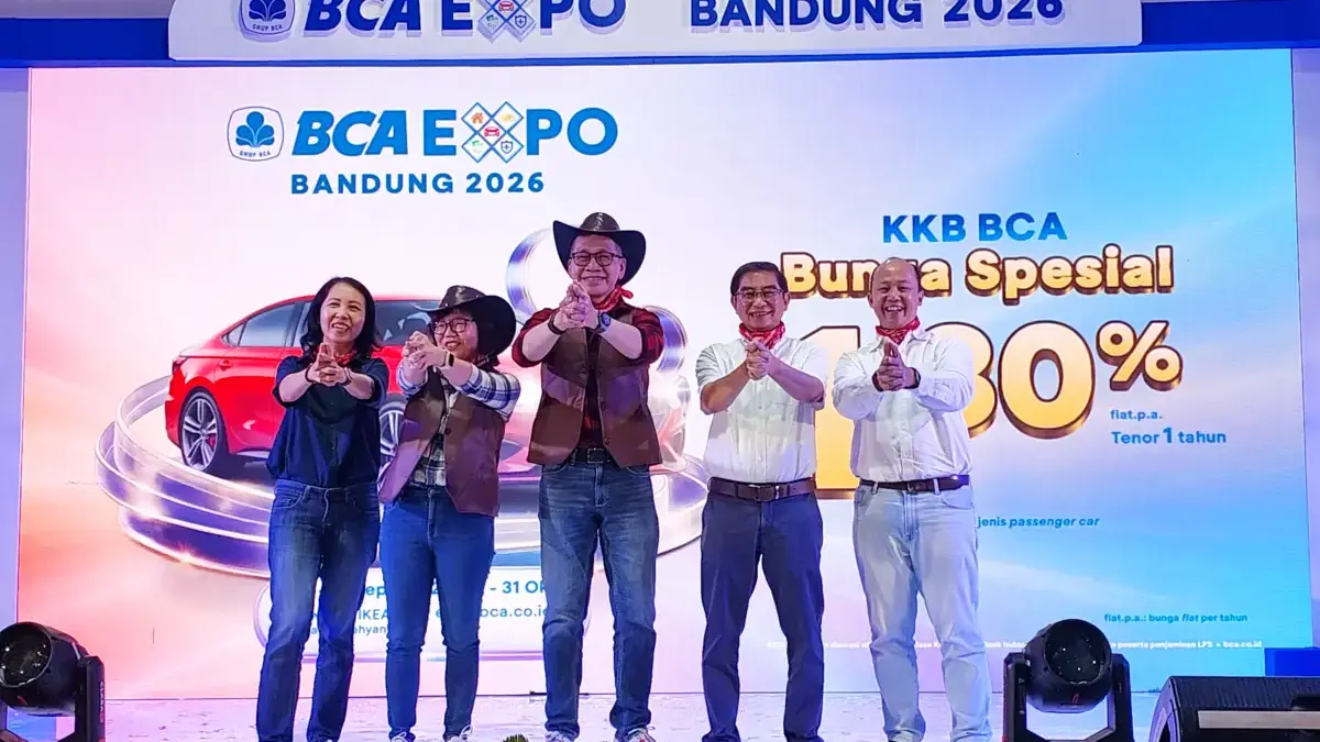 Sampurasun! BCA Expo Bandung 2026 Hadirkan Bunga Spesial untuk KPR, KKB, dan KSM BCA EXPO 2026