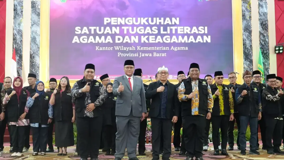 Kemenag Jabar Kukuhkan 130 Satgas Literasi Agama, Perkuat Penanganan Informasi Digital