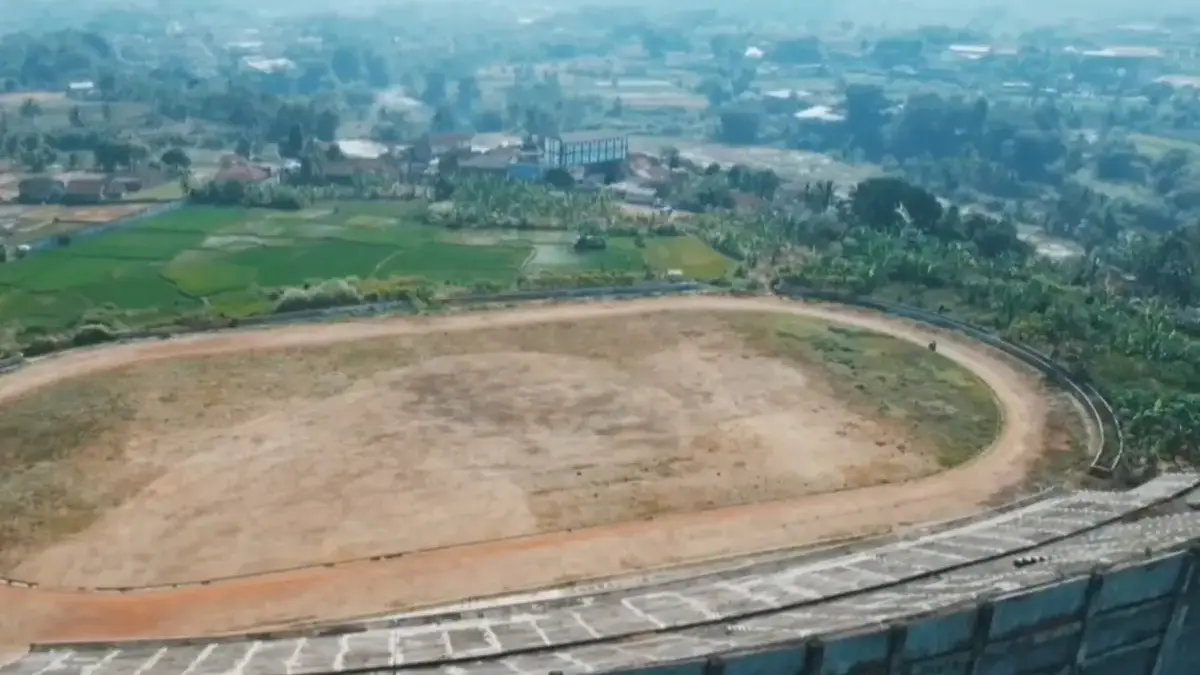 SOR Mangunreja Tak Ingin Cuma Asal Jadi, Pemkab: Yang Dikejar Selesai dengan Benar Kondisi SOR Kaliki Mangunreja/Foto: Dok. Humas Pemkab