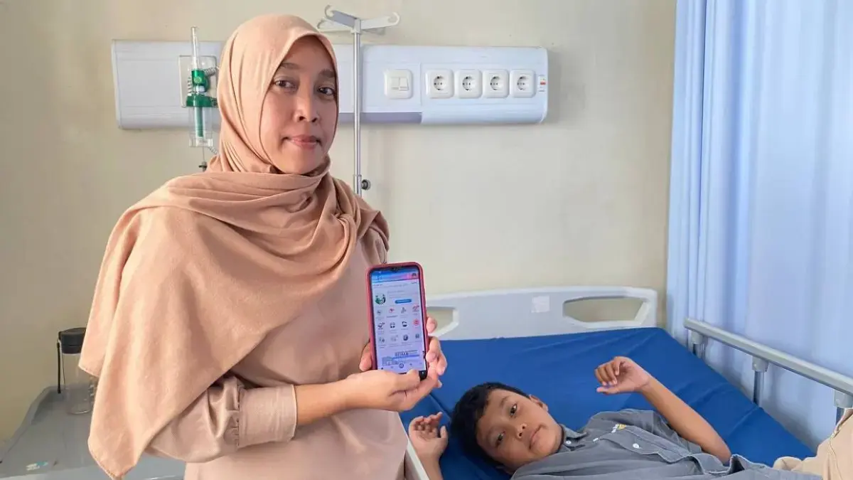 Amandel Bengkak, Nauval Bersiap Jalani Operasi Berkat JKN