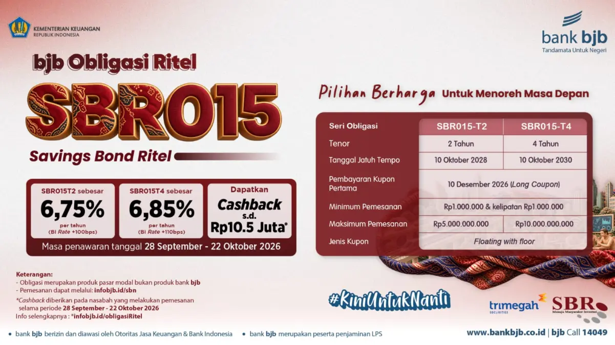 SBR015 Hadir, bank bjb Buka Akses Investasi SBN Ritel bagi Masyarakat foto ilustrasi