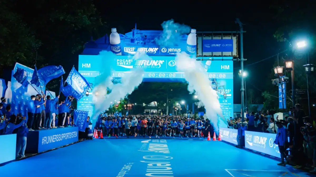 Rangkaian kegiatan POCARI SWEAT Run 2026 resmi ditutup dengan gelaran edisi Bandung dan virtual, setelah Lombo