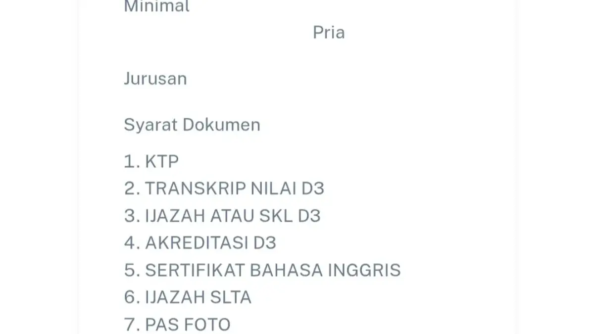 Jangan Lupa! Apply Lamaran Rekrutmen KAI 2026 Dibuka Mulai Hari ini