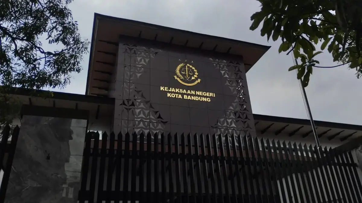 Suasana gedung Kejaksaan Negeri Kota Bandung di Jalan Jakarta, Jumat (4/9/2026). Foto: Dimas Rachmatsyah / Jab