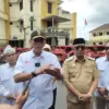 200 Becak Listrik Bantuan Presiden Diberikan untuk Pengayuh Lansia di Kota Banjar