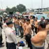Satgas Pemberantasan Premanisme Polresta Bandung mengamankan 15 orang dalam penertiban di wilayah hukum Polsek