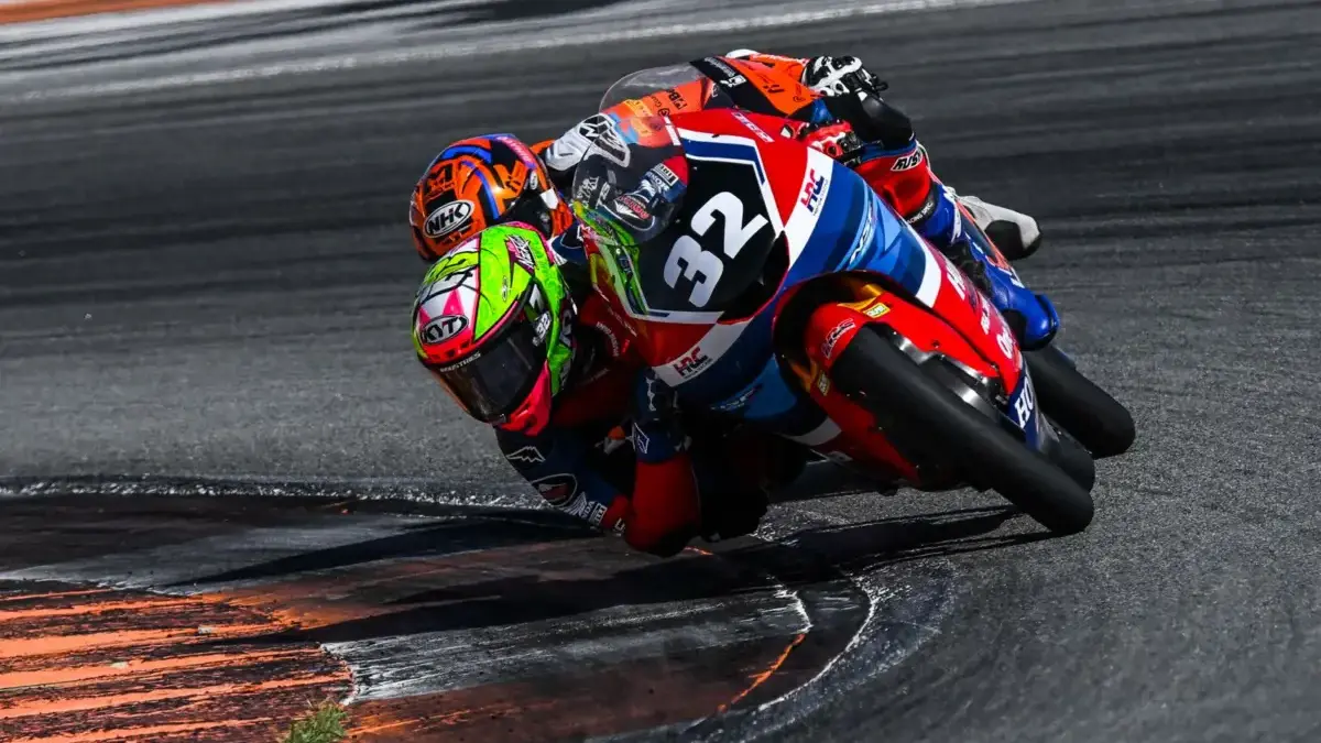 Pebalap binaan PT Astra Honda Motor (AHM), M. Kiandra Ramadhipa