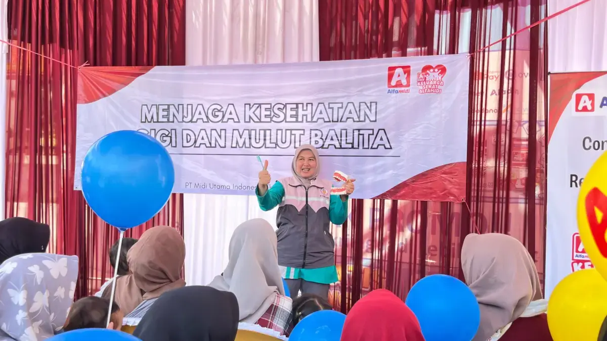 Alfamidi Edukasi 200 Keluarga Balita di Garut tentang Pola Asuh dan Kesehatan Gigi