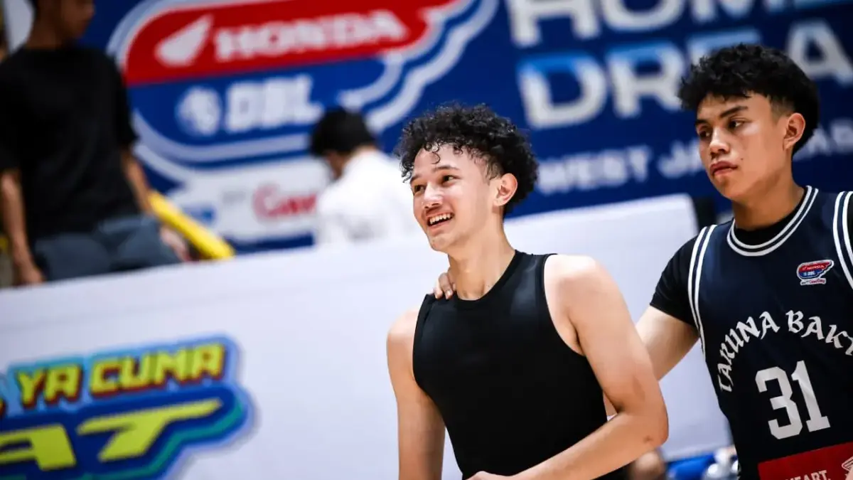 Debut Satya Ghaysan bersama SMA Taruna Bakti Bandung di Honda DBL with Kopi Good Day Good Day 2026 West Java-East berakhir dengan air mata