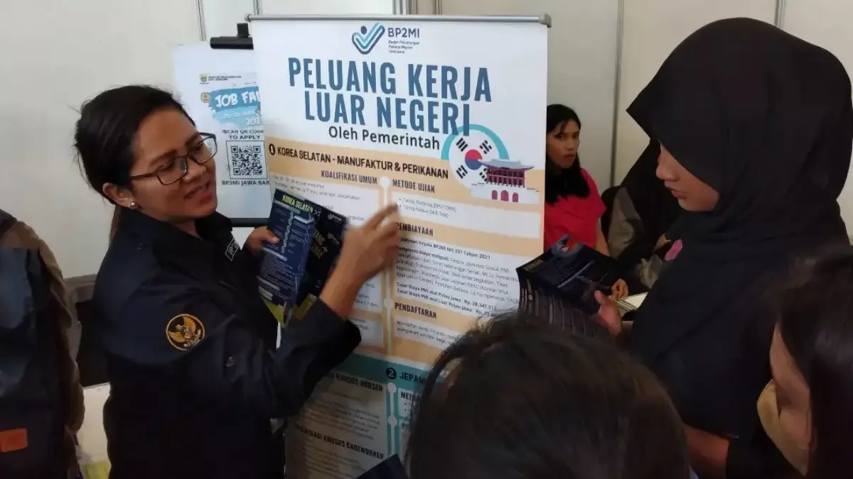 Ilustrasi jobfair (son)