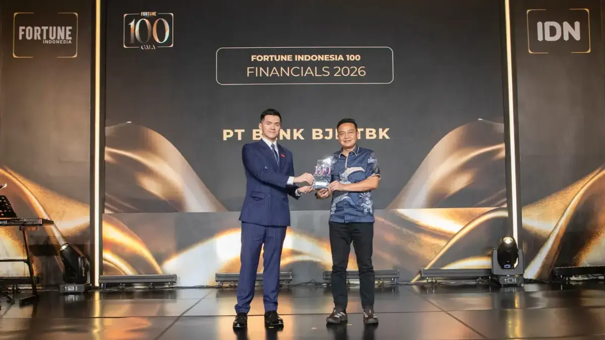 Fortune Indonesia 100 Tahun 2026 Apresiasi bank bjb, Inovasi Jadi Penggerak Pertumbuhan