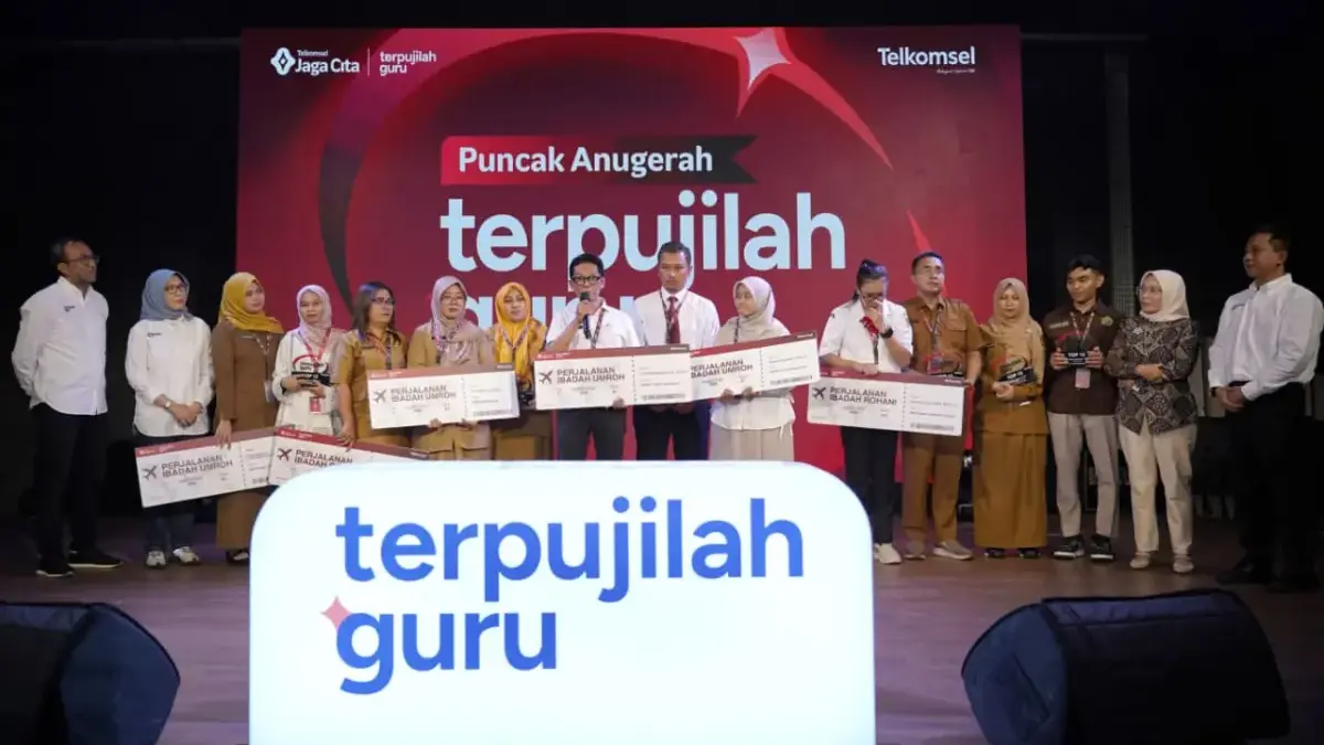 Telkomsel Bekali 1.500 Guru dengan AI, Dua Guru Jabar Jadi yang Terbaik
