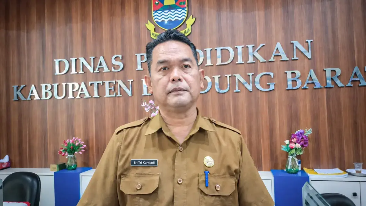 Kepala Bidang Pembinaan Sekolah Dasar (Kabid SD) Disdik KBB, Eri Tri Kurniadi. Dok Jabar Ekspres/Suwitno