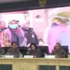 Press Conference Kejari Cimahi dalam kasus pada dua tersangka ASN Disnaker Cimahi soal dugaan korupsi program
