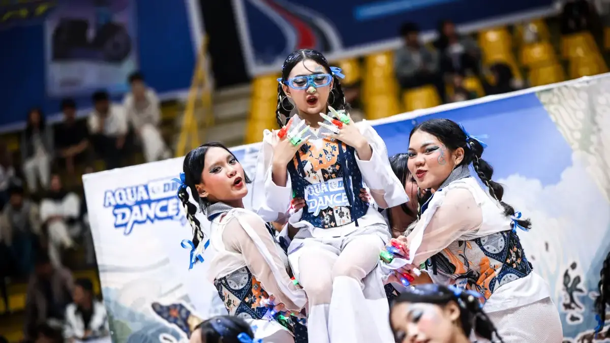 Laut dan Batik Jadi Inspirasi Penampilan di AQUA DBL Dance 2026 West Java-East