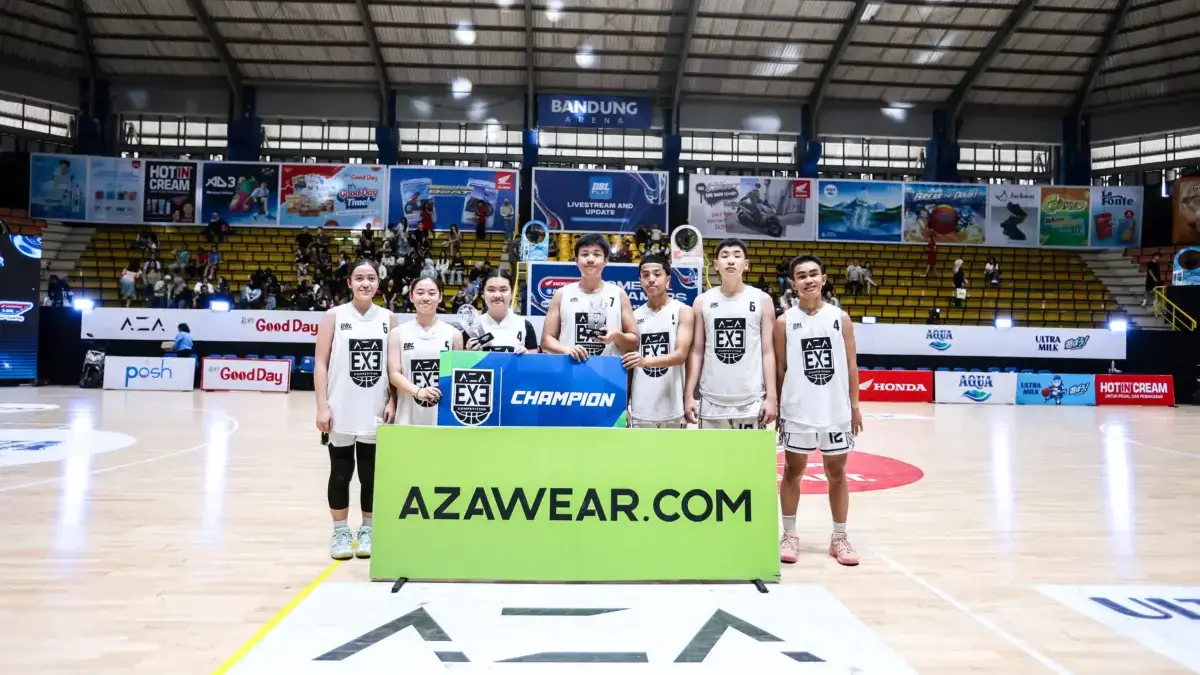 Balas Kekalahan Tahun Lalu, Penabur Holis dan Trinitas Kuasai AZA 3X3 Bandung