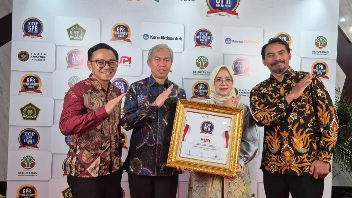UPI Sabet Tiga Penghargaan Kehumasan Nasional 2026, Rektor: Ini Apresiasi untuk Insan Humas