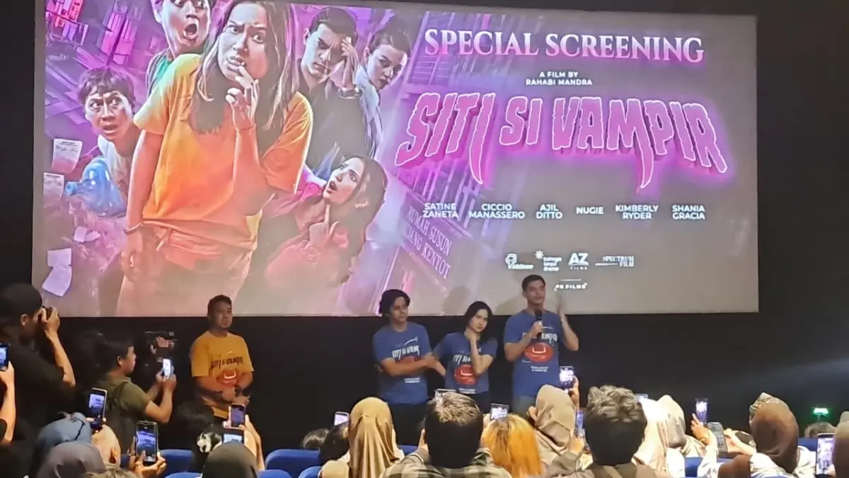 Bikin Penonton Bandung Ketawa Ngakak, Film Siti Si Vampir Angkat Kisah Gadis Rusun yang Ingin Ubah Nasib