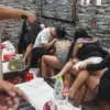 Ist. Polrestabes Bandung saat gelar razia narkoba di kawasan Saritem, Kota Bandung. Foto. Sandi Nugraha.