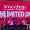 XLSMART Perkuat Jaringan 5G di Bandung, SMARTFREN Hadirkan Internet Unlimited dan FUN RUN