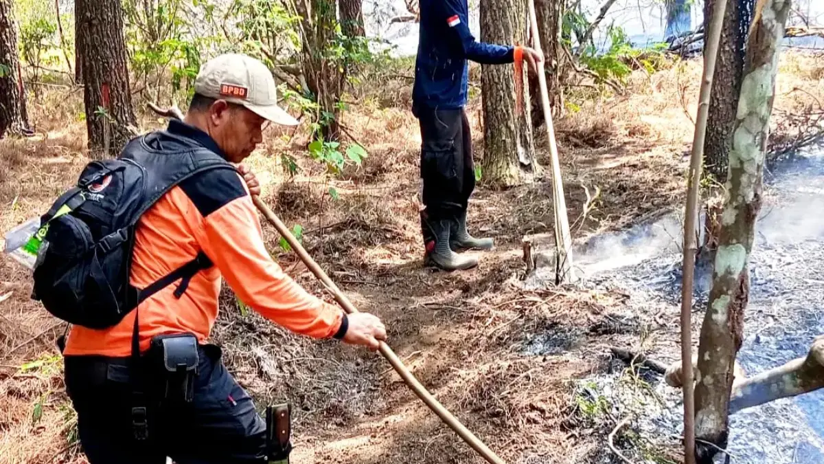 Penanganan Kebakaran Gunung Ciremai Berlanjut, Siapkan Water Bombing