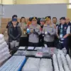 Aktivitas peracikan obat ilegal yang beroperasi di kawasan pergudangan Bizpark Kopo, Kota Bandung berhasil dib