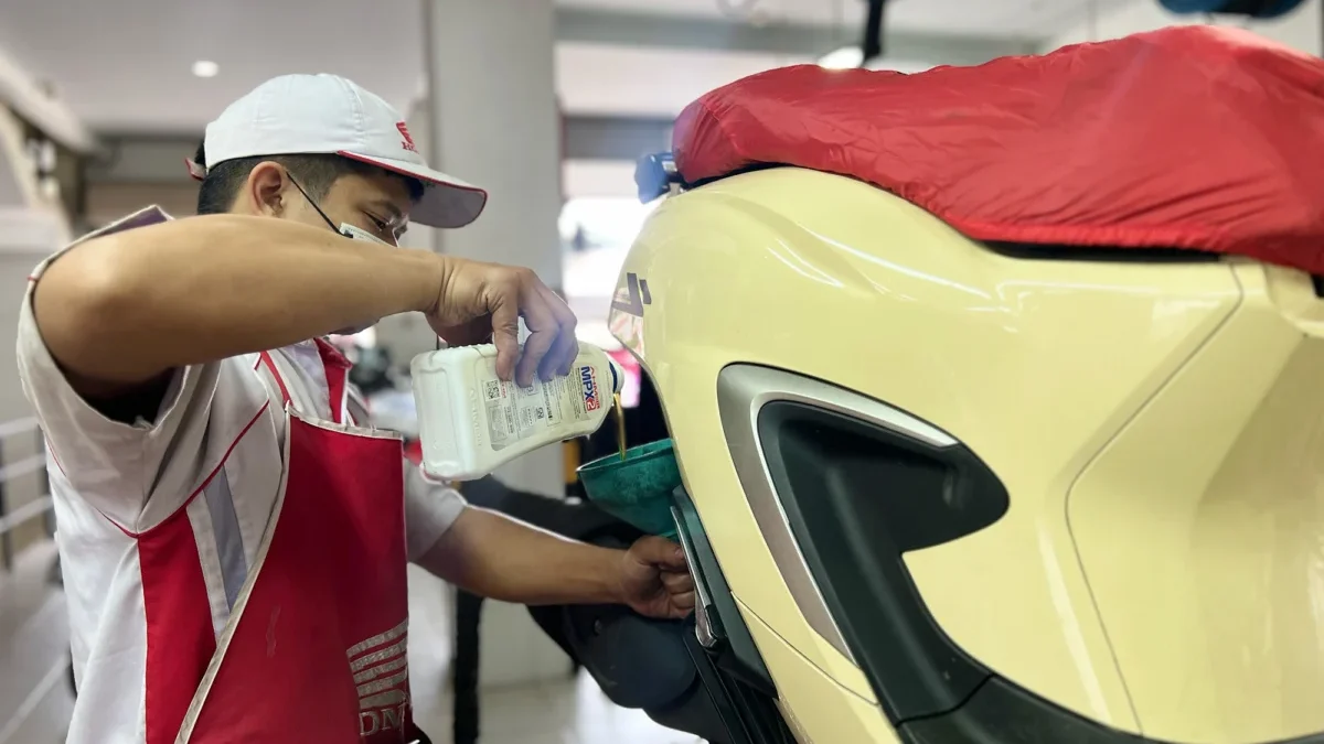 Usai Touring Honda Bikers Day, Ini Tips Merawat Sepeda Motor agar Tetap Prima foto ilustrasi