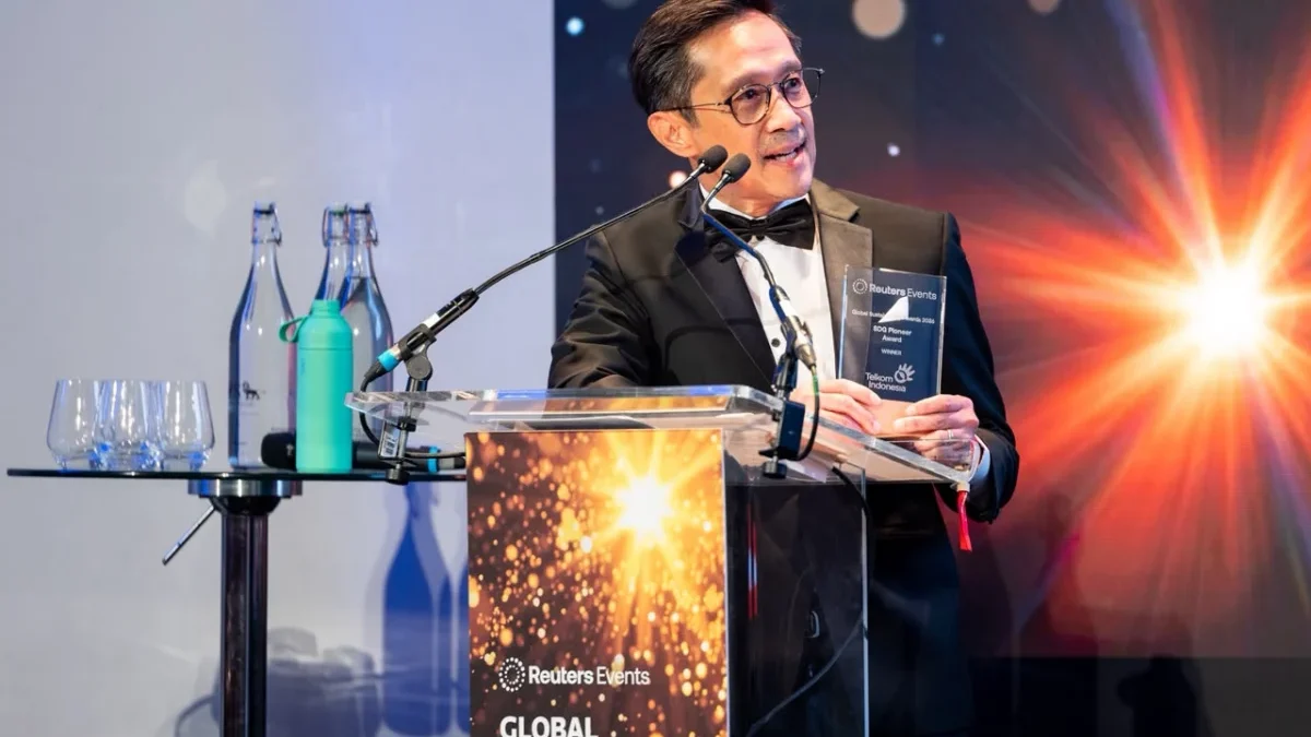 Telkom Raih SDG Pioneer Award di Reuters Events Global Sustainability Awards 2026 REUTERS AWARD