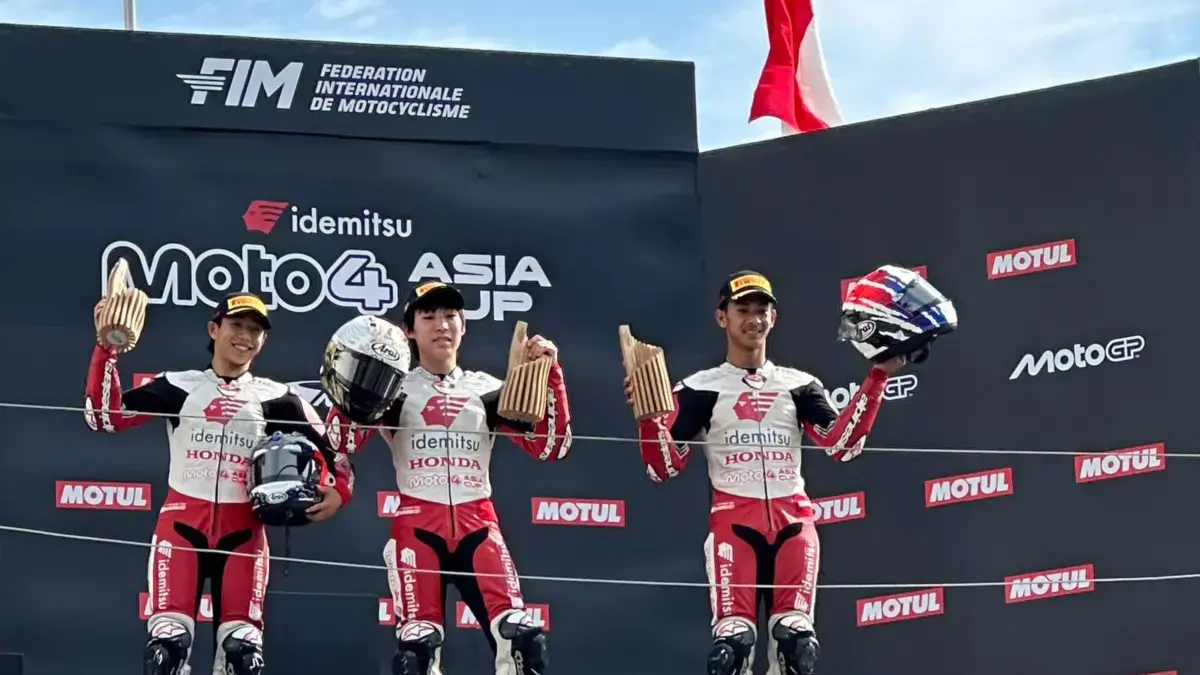Melesat di Motegi, Badly Persembahkan Podium IM4AC untuk Indonesia Moto4