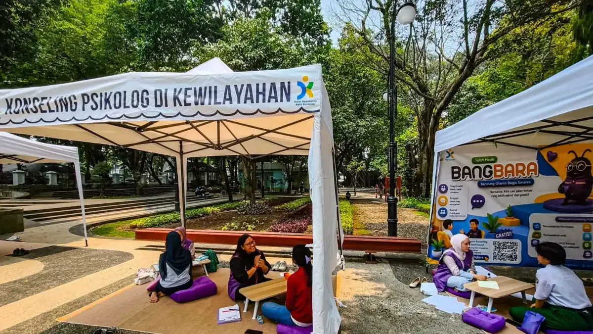 Warga Bandung Manfaatkan Konseling Kesehatan Mental Gratis Lewat Layanan BANGBARA Psikologi