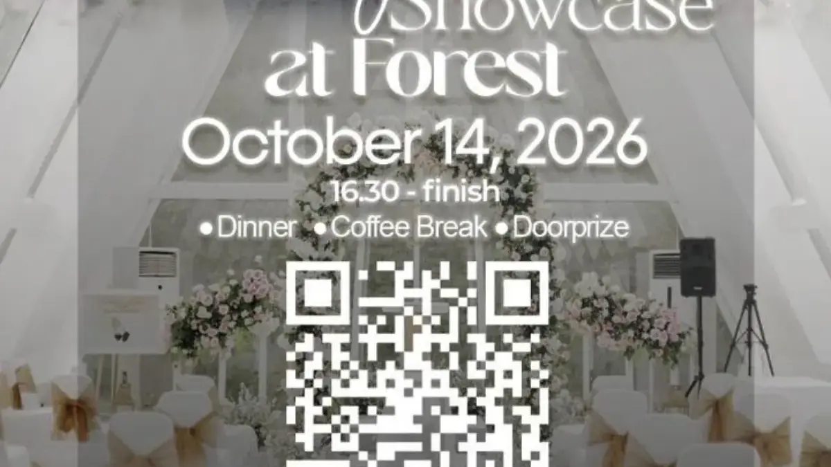 Green Forest Resort & Wedding Gelar “Wedding Showcase at Forest 2026” Perkuat Kolaborasi Industri Pernikahan Green Forest Resort & Wedding Gelar “Wedding Showcase at Forest 2026” Perkuat Kolaborasi Industri Pernikahan