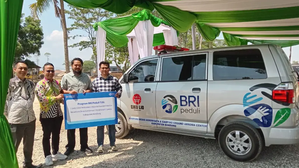 Menjaga Asa Kesehatan Masyarakat: BRI Peduli Gandeng Yayasan Eiko Lio Nusantara Hadirkan Ambulance Gratis Foto istimewa