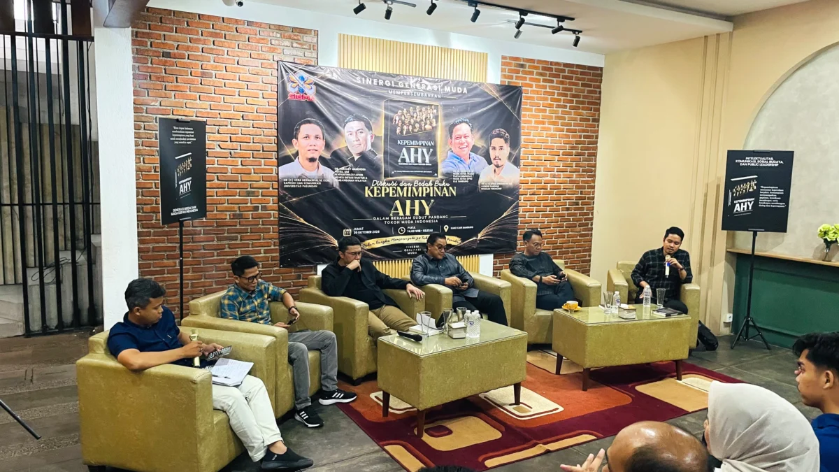 Bedah Buku Kepemimpinan AHY, Generasi Muda Kabupaten Bandung Diajak Kritis dan Melek Literasi