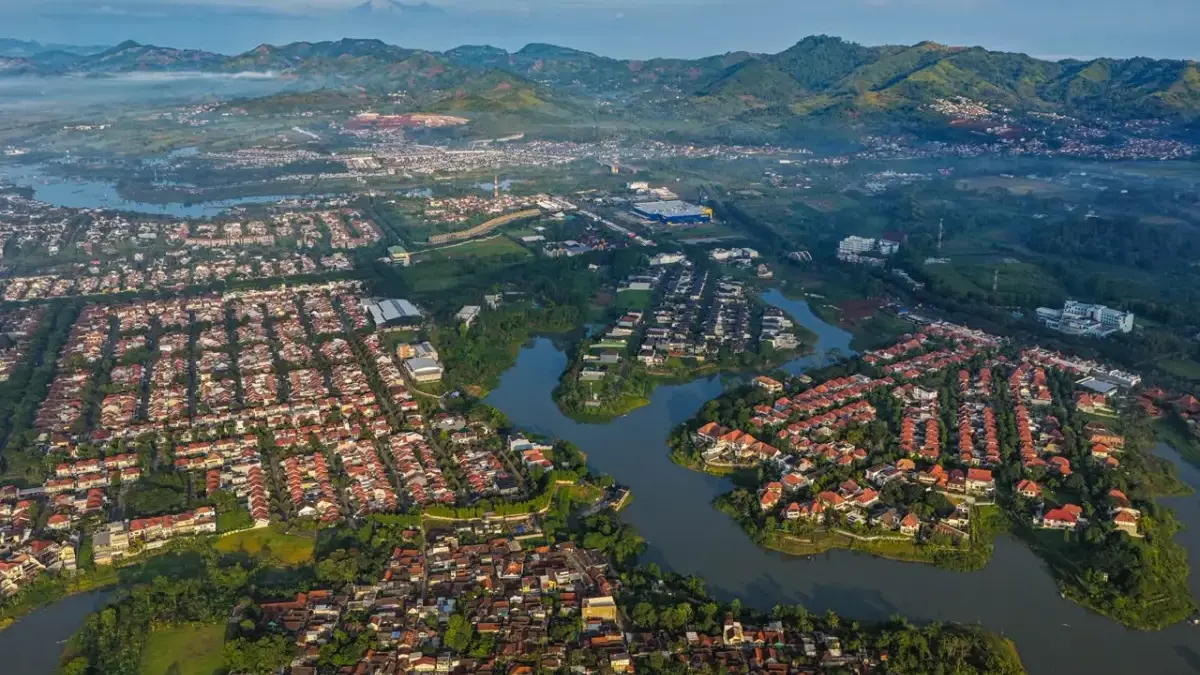 Hunian di kawasan KBP, Kabupaten Bandung Barat. Dok KBP