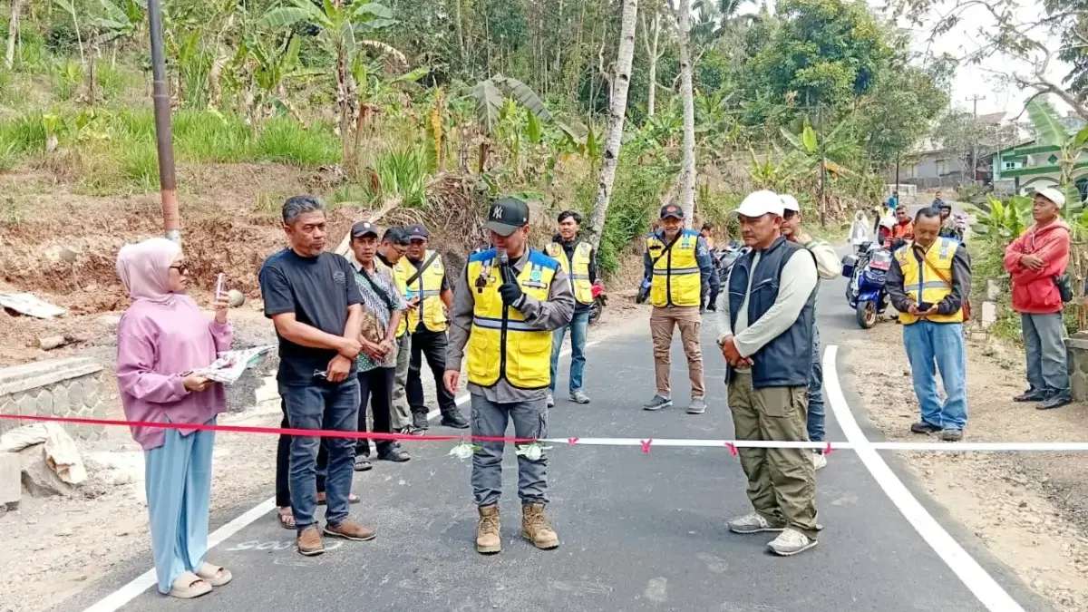 Dua Ruas Jalan di Tapal Batas Tasikmalaya Rampung, Bupati Cecep : Moal Aya Deui Nu Ngaledek!