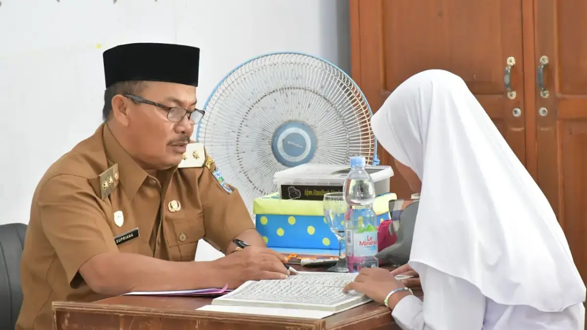 Cegah Buta Huruf Al Quran, Wakil Wali Kota Banjar Monitoring Langsung Program BTQ di SDN 2 Banjar Cegah Buta Huruf Al Quran, Wakil Wali Kota Banjar Monitoring Langsung Program BTQ di SDN 2 Banjar