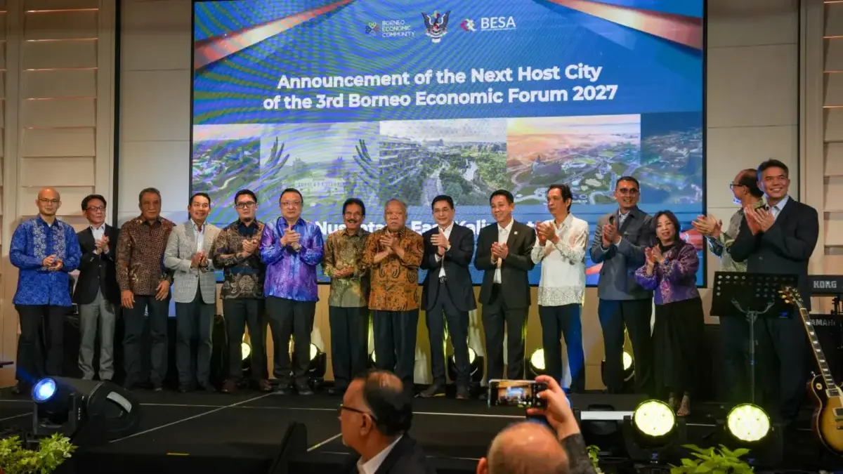 Keterangan Foto: Kepala Otorita Ibu Kota Nusantara, M. Basuki Hadimuljono, menghadiri Borneo Economic Forum 20