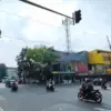 foto ilustrasi Traffic Light di Kota Bandung. (Dimas/JE)