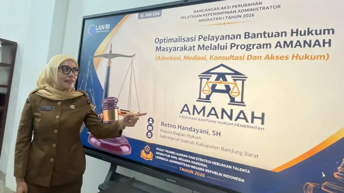 Lewat Program AMANAH, Pemkab Bandung Barat Perluas Akses Bantuan Hukum Gratis 