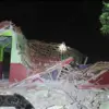 Bekas Ruang Guru SDN 3 Batulawang di Kota Banjar Ambruk Akibat Tanah Labil, Kadisdik Pastikan KBM Tetap Aman