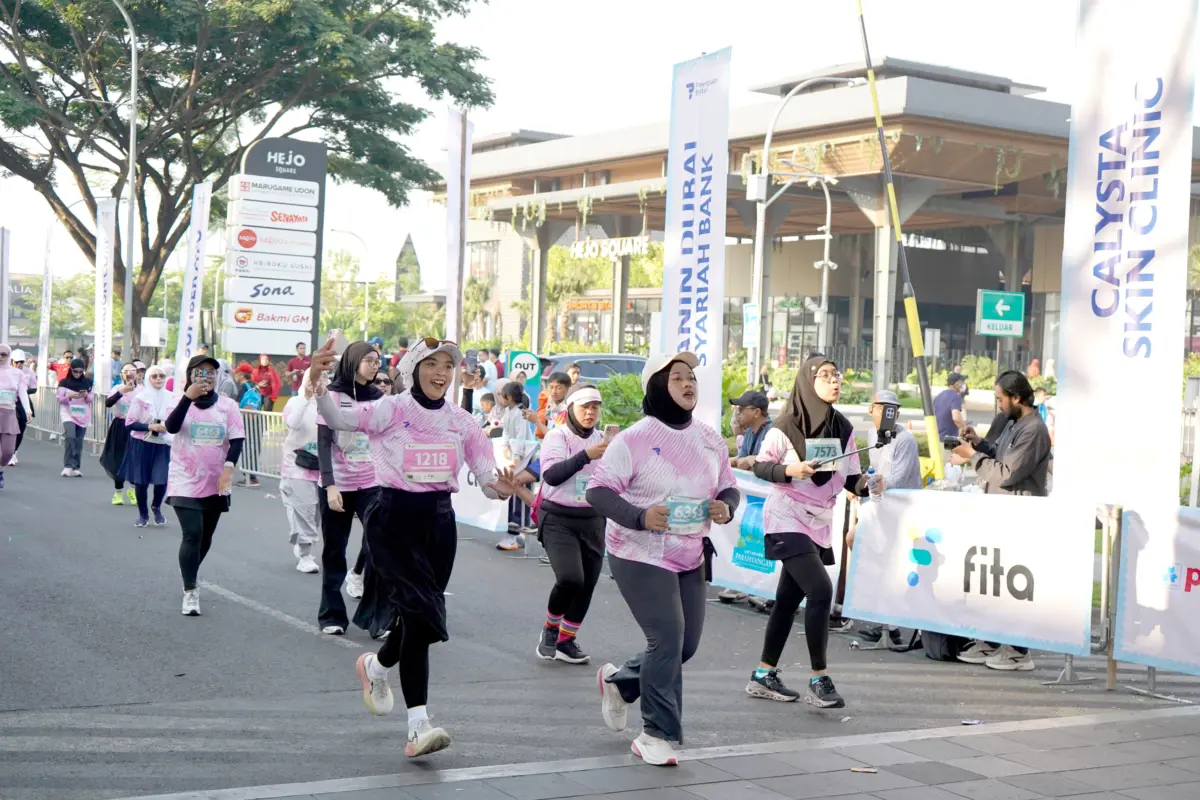Telkomsel dan FITA Dukung Gaya Hidup Sehat, 1.000 Peserta Perempuan Berlari Vol.3 Dapat Penawaran Khusus