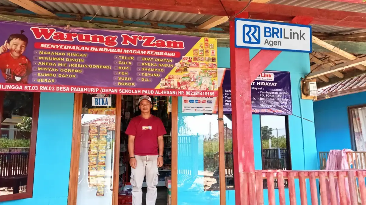 Berawal dari Jualan Gorengan, Rahmat Kini Kembangkan Warung Sembako Berkat KUR BRI BRILINK AGEN