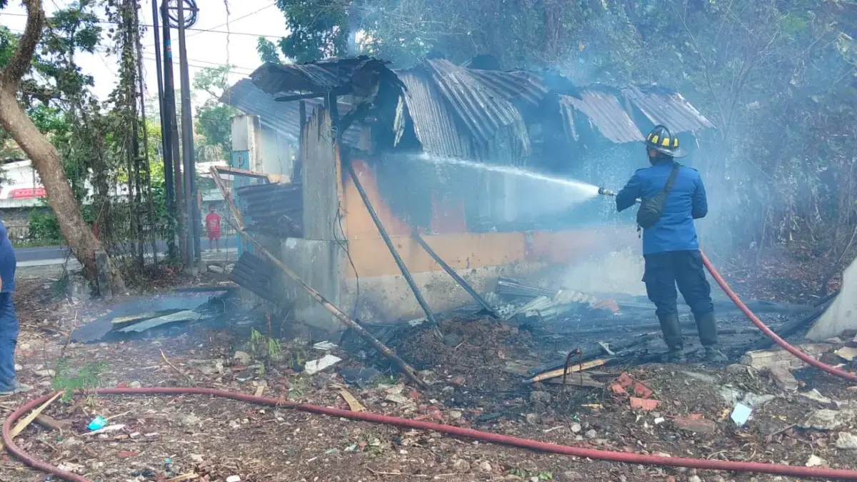 Pos Polisi Nonaktif di Pataruman Banjar Hangus Terbakar, Diduga Dibakar ODGJ