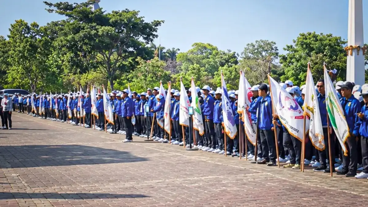 Siap Berlaga di Porprov Jabar 2026, Wabup Asep Lepas 731 Atlet Bandung Barat