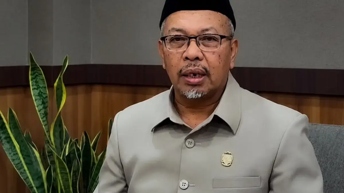 Ketua DPRD Bandung Barat, Muhammad Mahdi saat ditemui di Gedung DPRD KBB. Dok Jabar Ekspres/Suwitno