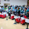 Jemaah haji asal Kabupaten Bandung Barat. Dok Jabar Ekspres/Suwitno