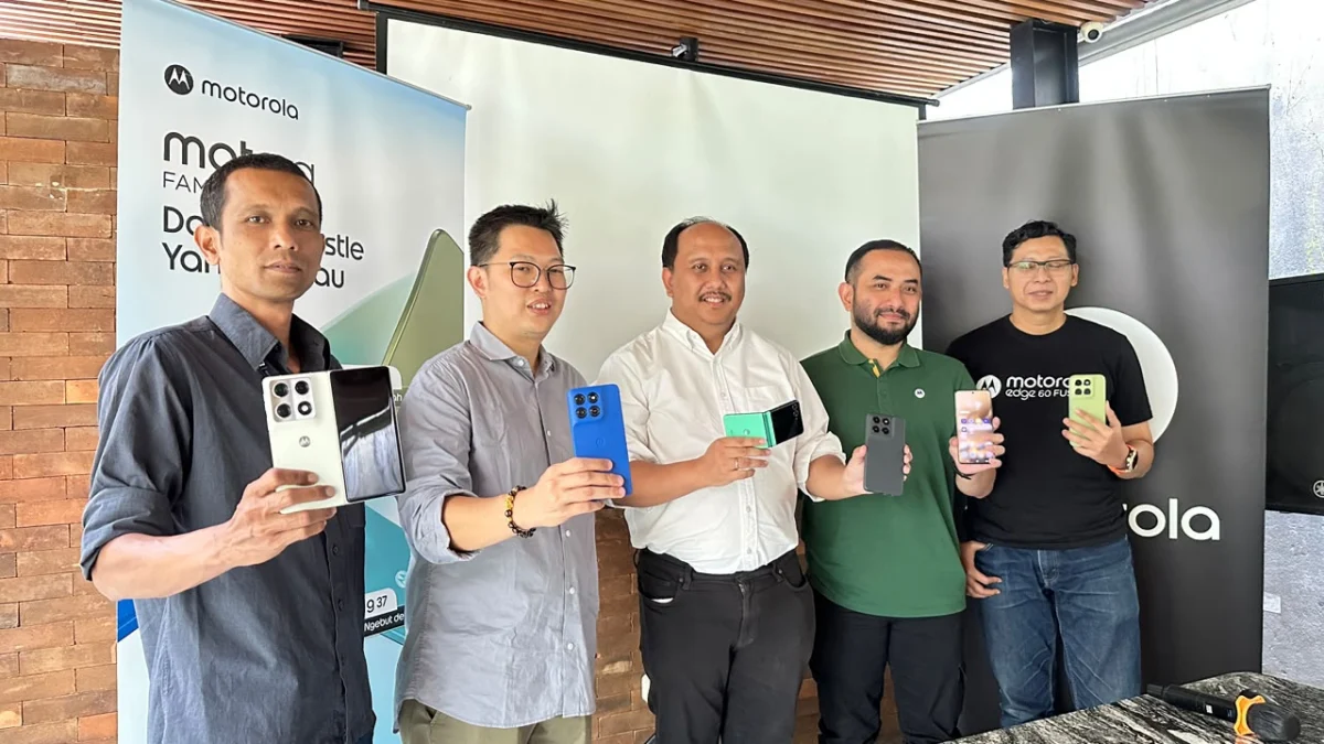 Motorola Hadirkan Tiga Smartphone Moto g Terbaru di Bandung, Harga Mulai Rp3,7 Jutaan dengan Dukungan 5G Motorola Hadirkan Tiga Smartphone Moto g Terbaru di Bandung, Harga Mulai Rp3,7 Jutaan dengan Dukungan 5G