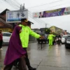 Kapolres Tasikmalaya Turun ke Simpang Muktamar Cipasung Pastikan Lalin Aman