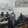 Keluarga RN datangi KPAI laporkan anak hilang/Foto: Hendi